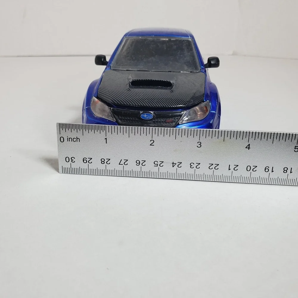 Joda‎ Toys 1:24 Scale 2012 Subaru Impreza WRX STI Blue Silver Die-Cast Model Car